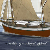 Winstanley's 1st Eddystone Lighthouse Print