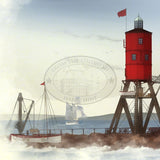 Bell Rock Lighthouse Open Edition Print