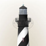 Cape Hatteras Lighthouse (exterior) Open Edition Print