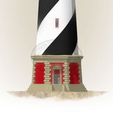 Cape Hatteras Lighthouse (exterior) Open Edition Print