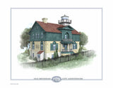 Old Michigan City Lighthouse Open Edition Print