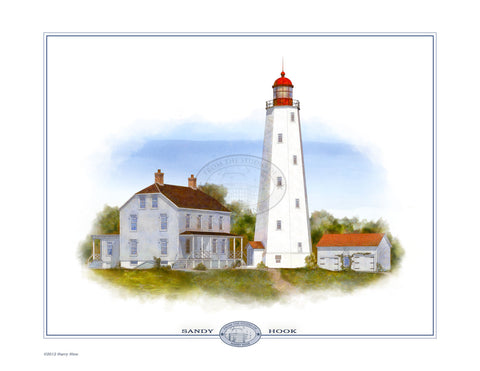 Sandy Hook Lighthouse Open Edition Print