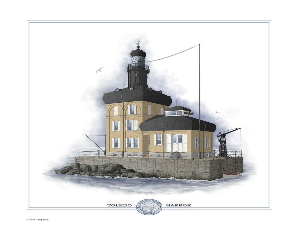 Toledo Harbor Lighthouse Open Edition Print